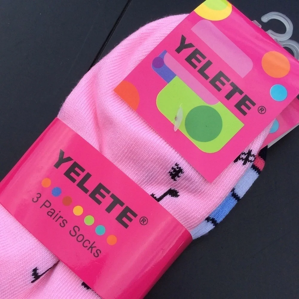 3-pack Women’s Music Theme Socks